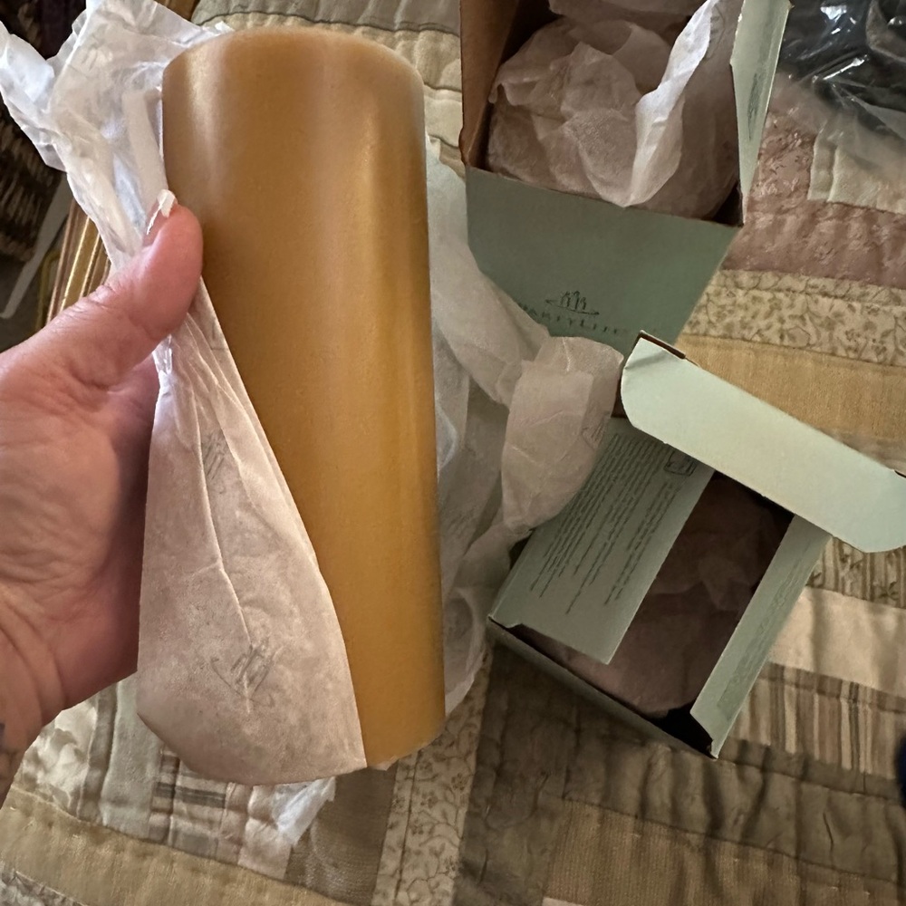 Partylite Pillar Candle Set
